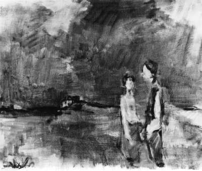 Two Figures in the Landscape